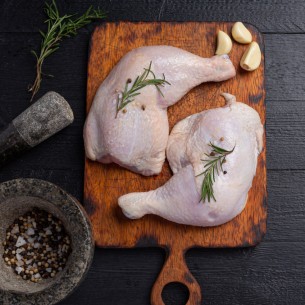 Muslo de pollo ecológico