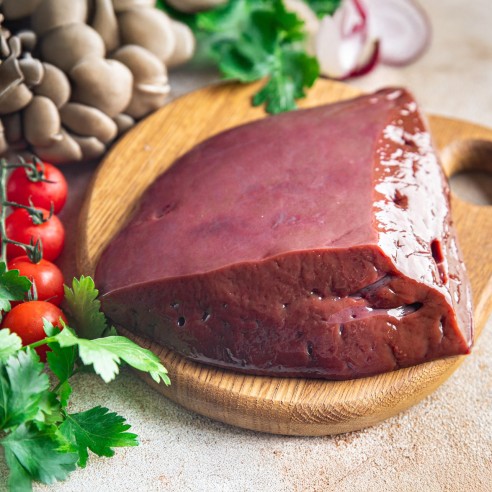 Hígado fileteado de ternera ecológica